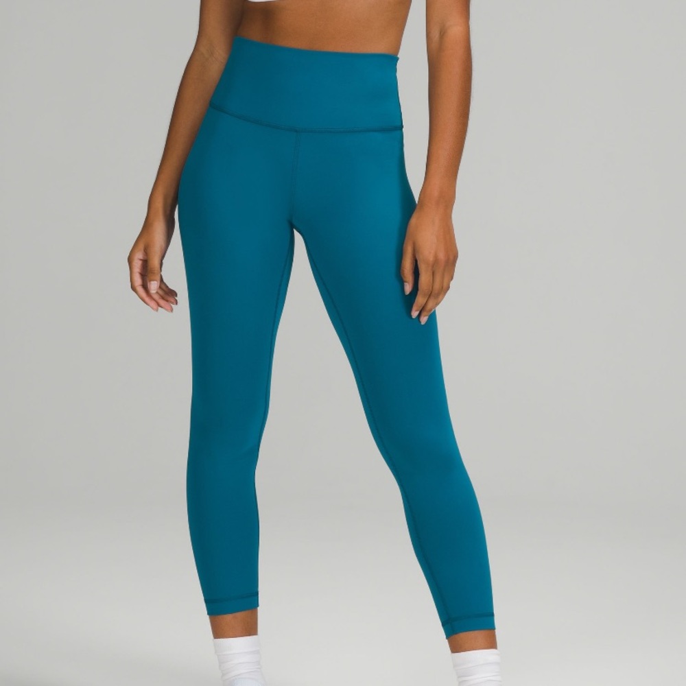 NWT 🍋 Lululemon Wunder Train High Rise Tight 25” in Capri Color Size 2